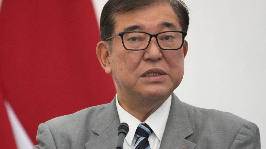 ARCHIV - Japans Ministerpräsident Shigeru Ishiba. Foto: Achmad Ibrahim/AP/dpa/Archivbild