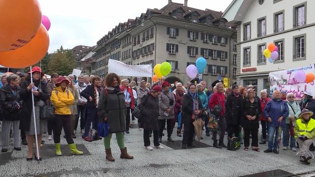 Grossmütterrevolution in Bern