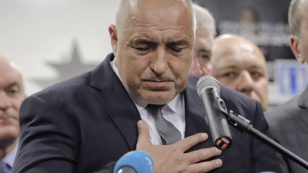 Absolute Mehrheit verfehlt: Ex-Premier Boiko Borisov von der bürgerlichen GERB-Partei darf sich trotzdem Wahlsieger in Bulgarien nennen.