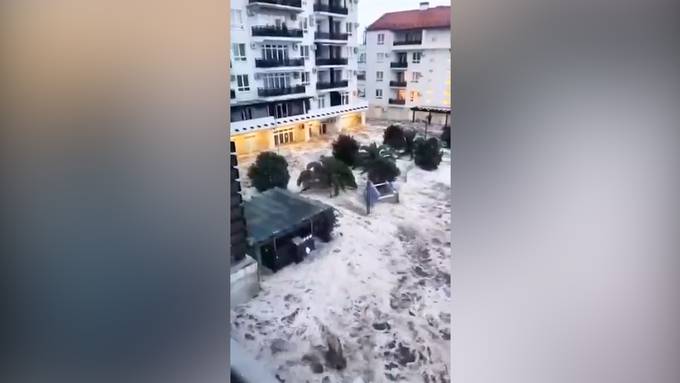 Sieben Menschen bei Sturm verletzt