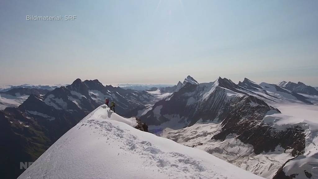 Schweizer Berge schmelzen davon