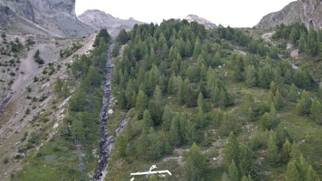 Zwei Tote bei Absturz von Segelflugzeug im Wallis