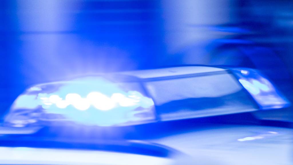 ARCHIV - Ein Streifenwagen der Polizei ist mit Blaulicht im Einsatz. Foto: Jens Büttner/dpa