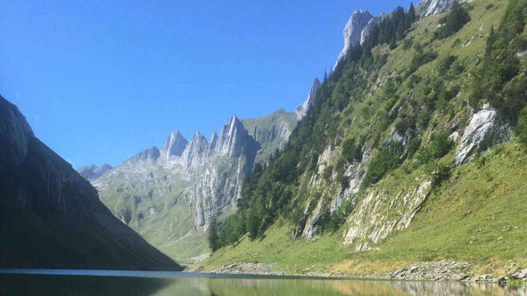 Sorgenkind Fählensee: Der Bergsee am Alpstein hat von Natur aus einen erhöhten Nährstoffgehalt. Dieser limitiert den Lebensraum von Fischen und anderen Gewässerbewohnern.