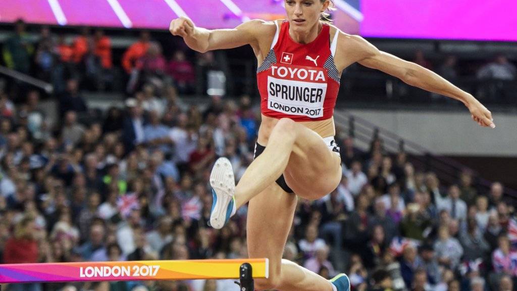 Hürdenläuferin Lea Sprunger verpasst eine Medaille um gut acht Zehntelsekunden