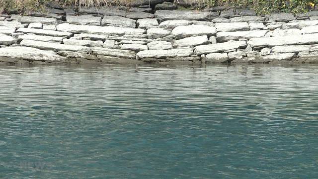 Konsequenzen der Trockenheit im Brienzersee spürbar