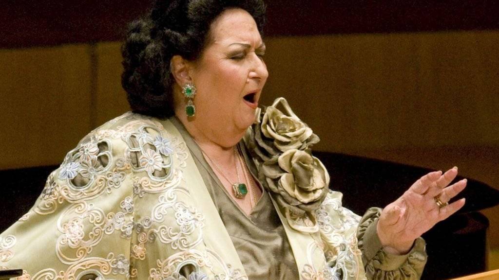 Die spanische Starsopranistin Montserrat Caballé starb im Alter von 85 Jahren. (Archivbild)