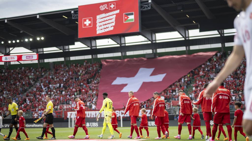 Das Nationalteam schliesst die Mission Wiederaufstieg in der Nations League im November in St. Gallen ab - dort, wo die Schweiz zuletzt Ende Mai gegen Jordanien gespielt hat