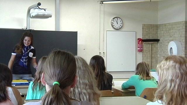 Heute trafen sich Lehrerinnen und Lehrer
