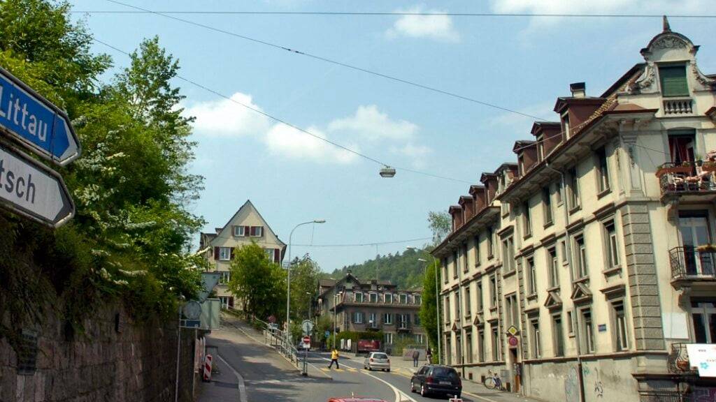 Die Bernstrasse führt Richtung Littau-Wolhusen und ist Eigentum des Kantons. (Archivbild)