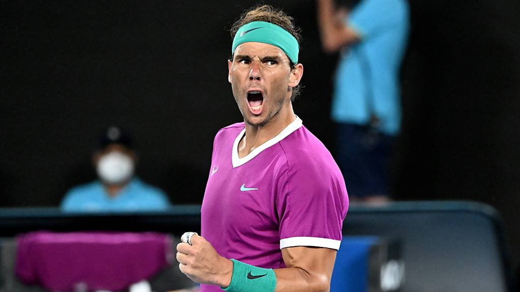 Rafael Nadal steht in seinem sechsten Australian-Open-Final.
