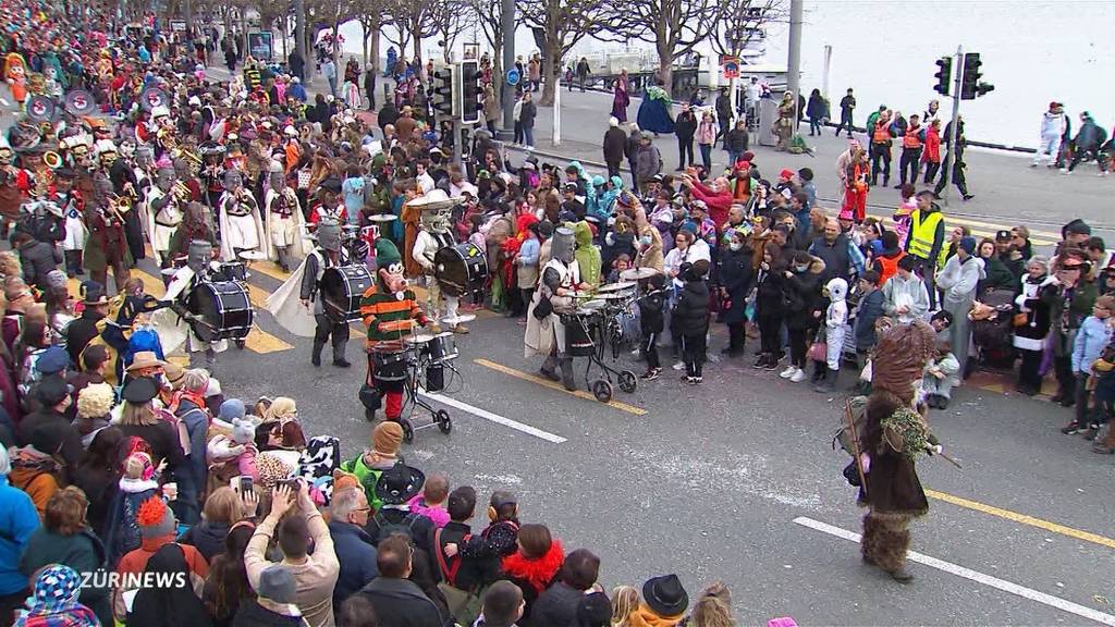 Nach zwei Jahren Pausen: In Luzern wird heftig Fasnacht gefeiert