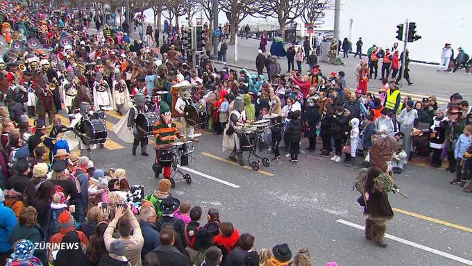 Nach zwei Jahren Pausen: In Luzern wird heftig Fasnacht gefeiert