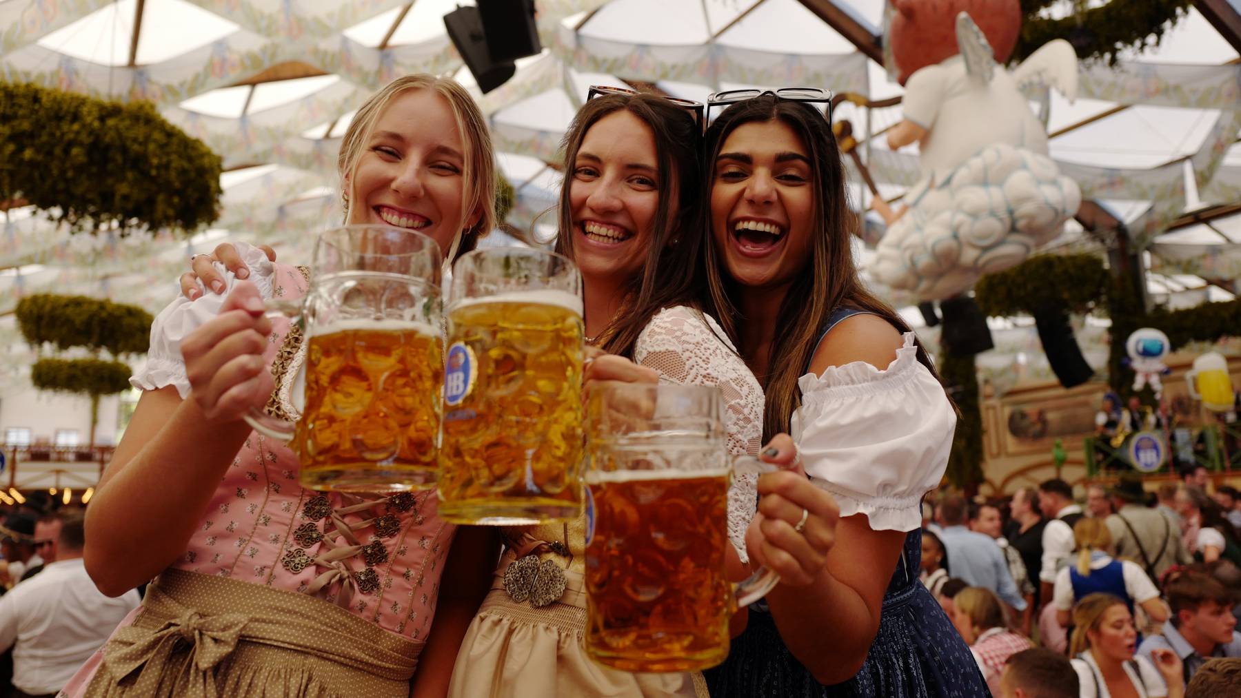 Fast überall im FM1-Land lässt sich Oktoberfest-Stimmung geniessen.