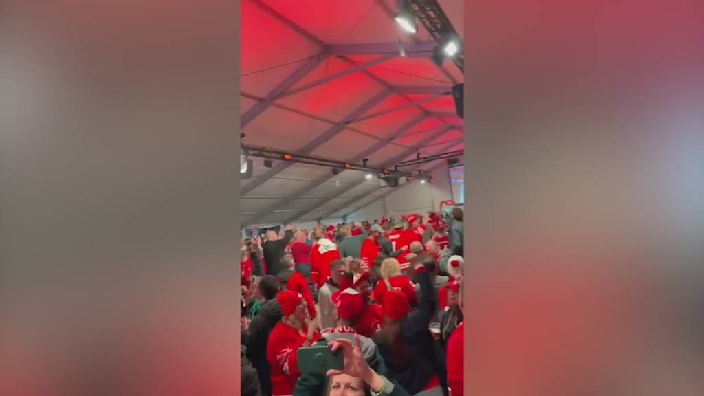 WM-Euphorie: Hockey-Fans in Freudentaumel