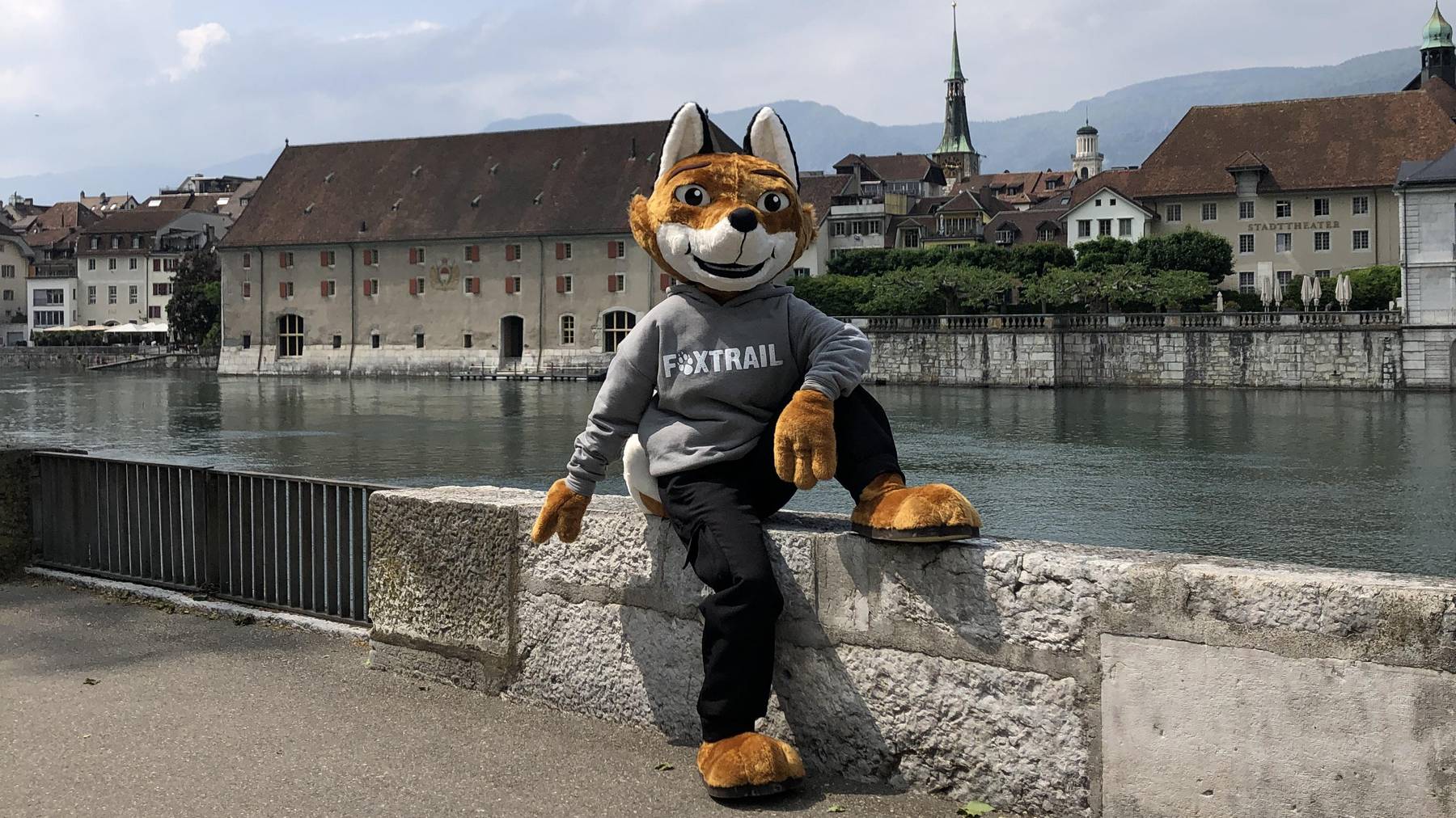 Foxtrail Maskottchen Fredy in Solothurn(1)