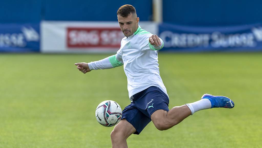 Captain Granit Xhaka fehlt der Schweiz im ersten Spiel unter dem neuen Nati-Trainer Murat Yakin.