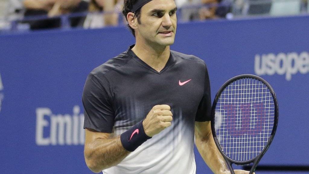 Roger Federer blieb in der 3. Runde ungefährdet.