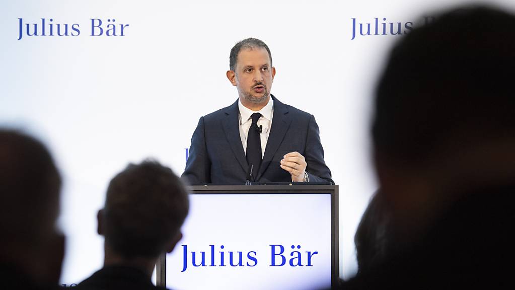 Die Tage von Philipp Rickenbacher als Chef der Bank Julius Bär sind laut Medienberichten gezählt. (Archivbild)