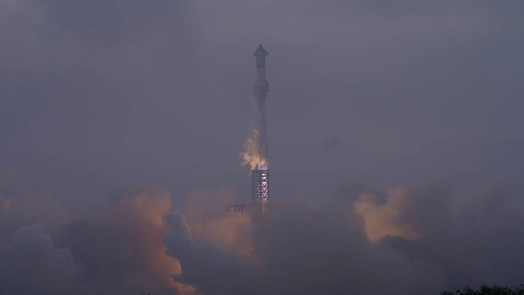 Beim dritten Testflug im März erreichte das «Starship» erstmals das All. (Archivbild)