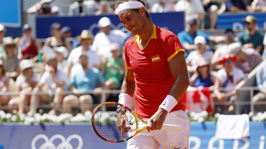 Das Aufbäumen war zu wenig: Rafael Nadal scheitert an Olympia in seinem «Wohnzimmer».