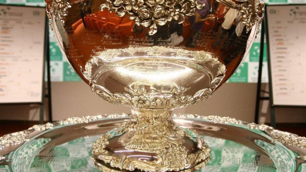 Die begehrte Trophäe im Davis Cup auch als «hässlichste Salatschüssel der Welt» bekannt
