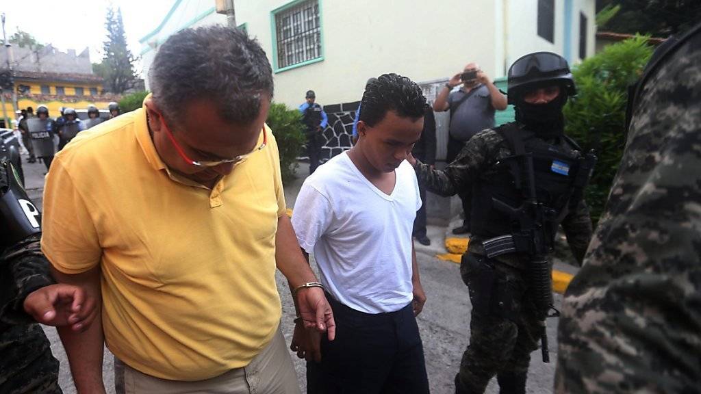 Die mutmassliche Mörder der Umweltaktivisten Berta Cáceres werden in Honduras festgenommen.