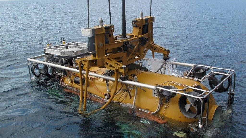 Dieses US-amerikanische Unterwasser-Suchgerät soll bei der Suche nach dem verschollenen U-Boot eingesetzt werden. (Archiv)