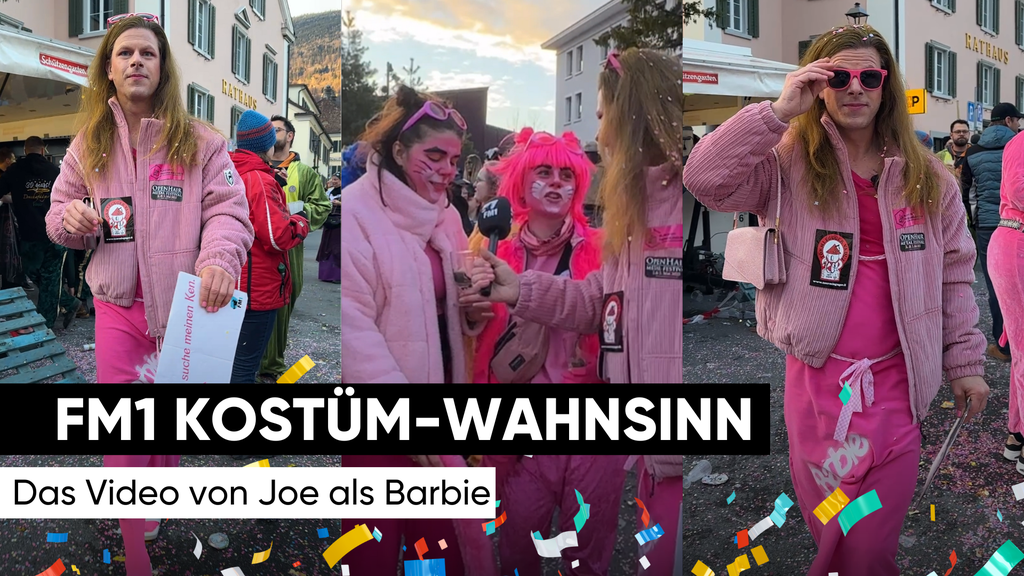 Das sagt Mels zu Morgen-Joe im Barbie-Kostüm