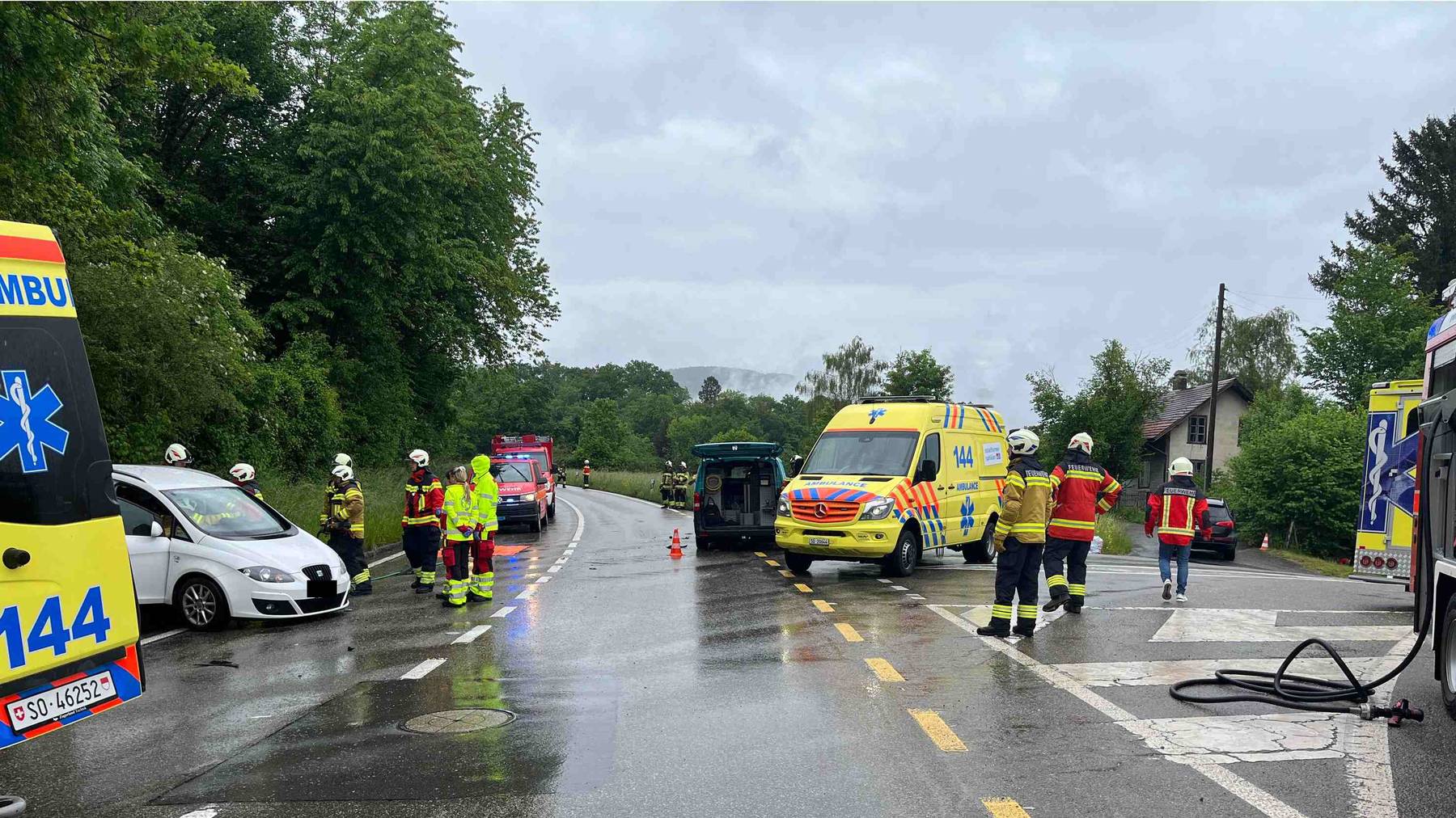 Unfall Flumenthal