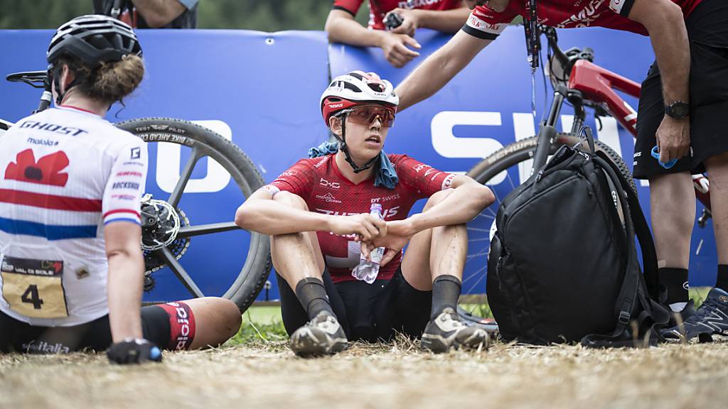 Alessandra Keller gehört im Short Race der Mountainbikerinnen zu den Geschlagenen. (Archivbild)
