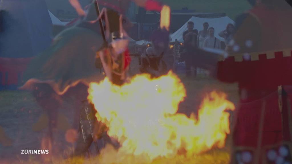 Feuer und Flamme fürs Mittelalter: Grosses Spektakel bei Hinwil