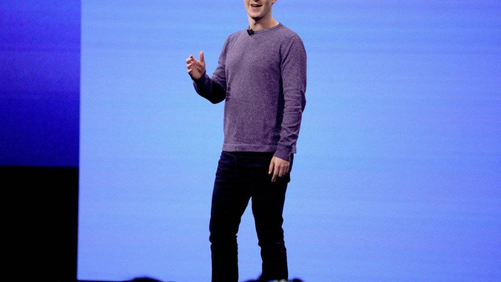 Steht wegen Datenschutzverstössen bei Facebook unter Druck: Unternehmenschef Mark Zuckerberg. (Archivbild)