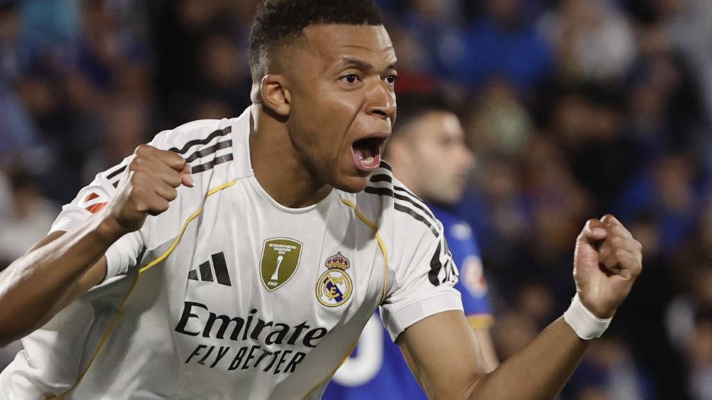 Kylian Mbappé traf spät zum 1:0-Sieg bei Getafe