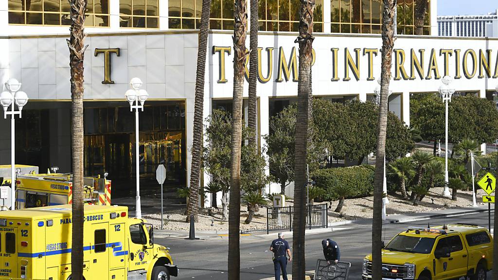 Anti-Terror-Ermittler untersuchen Explosion vor Trump-Hotel