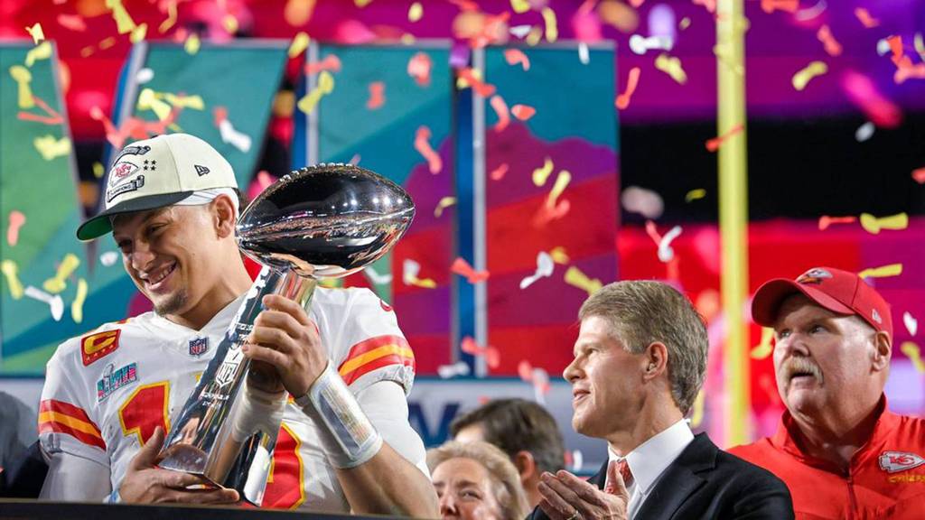 Die Kansas City Chiefs mit Quarterback Patrick Mahomes gewann dieses Jahr den Super Bowl.