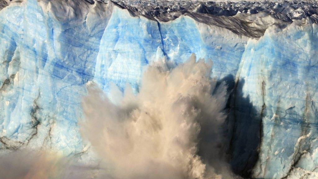 Eisabbruch am Perito Moreno Gletscher (Archiv)