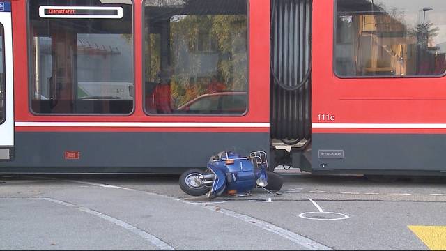 Bipperlisi erfasst Rollerfahrer