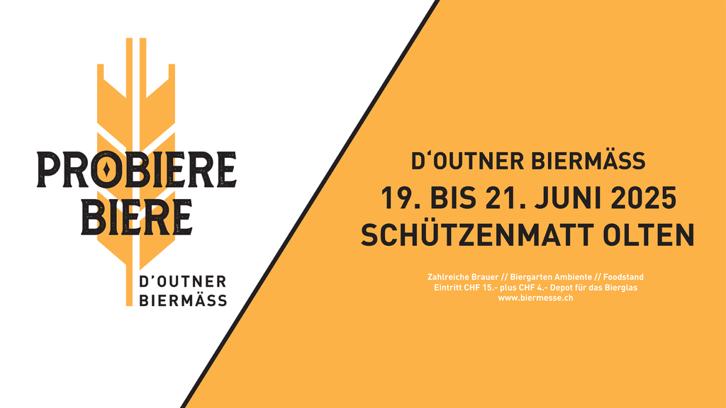 Probiere Biere - D' Outner Biermäss