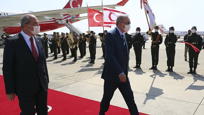 Erdogan fordert erneut Zwei-Staaten-Lösung für geteiltes Zypern