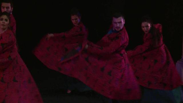 Tanzcompagnie Flamencos en route in ihrem Element