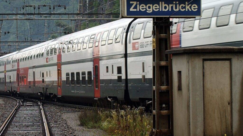 Der Bahnhof Ziegelbrücke. (Archivbild)