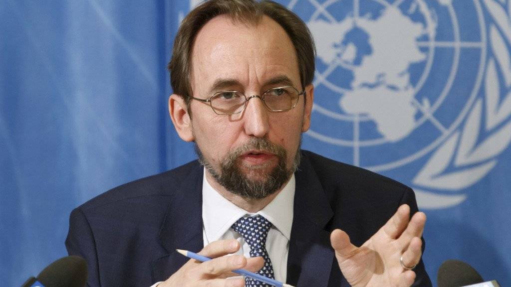 Der UNO-Hochkommissar für Menschenrechte, Said Raad al-Hussein, sorgt sich, dass angesichts des Kampfes gegen den Terrorismus die Menschenrechte untergraben werden könnten. (Archiv)