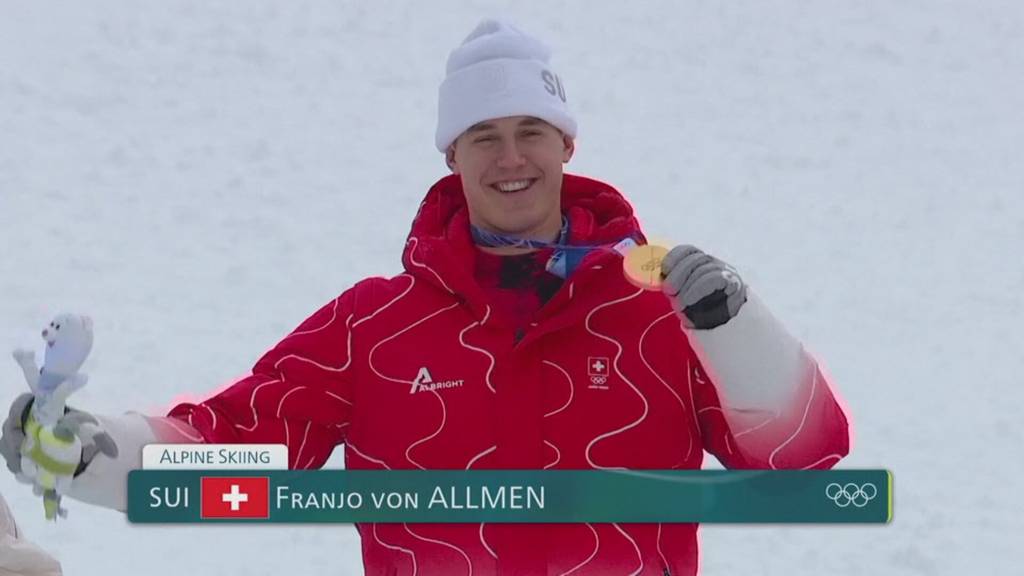 Dritte Goldmedaille für Franjo von Allmen