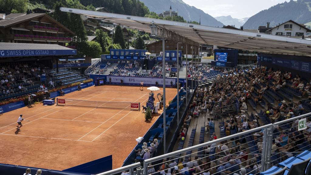 Eine einzigartige Kulisse – das Swiss Open in Gstaad.