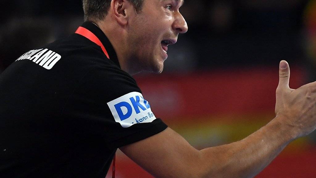 Deutschlands Coach Christian Prokop brauchte viel Nerven