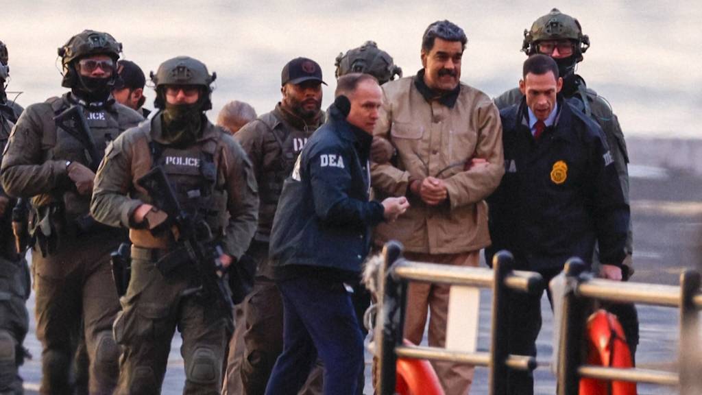 Nicolás Maduro bei New Yorker Gericht eingetroffen