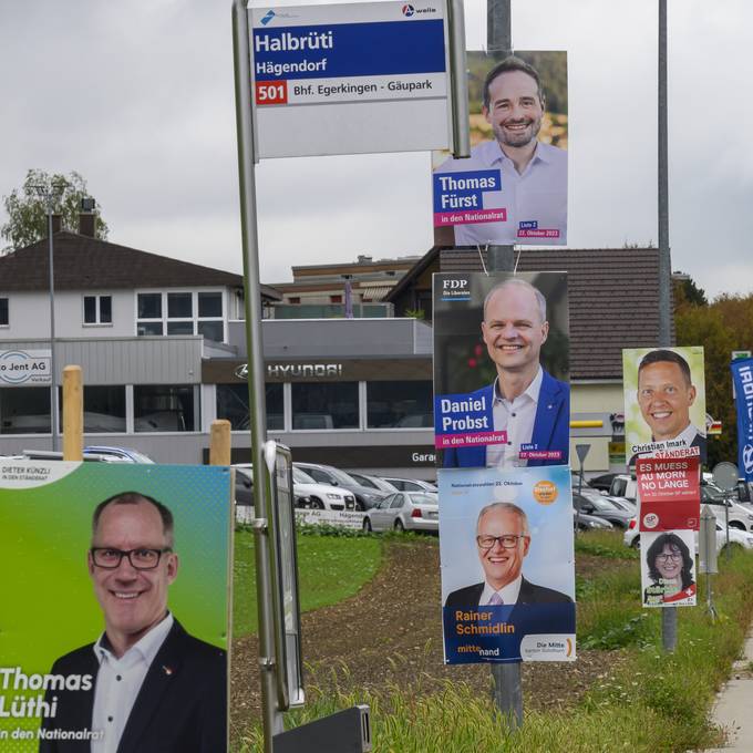 Am falschen Ort: Hägendorf entfernt über 40 Wahlplakate 