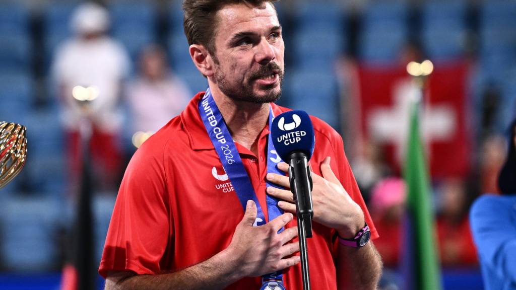 Wawrinka bei seinem letzten Australian Open gegen Djere