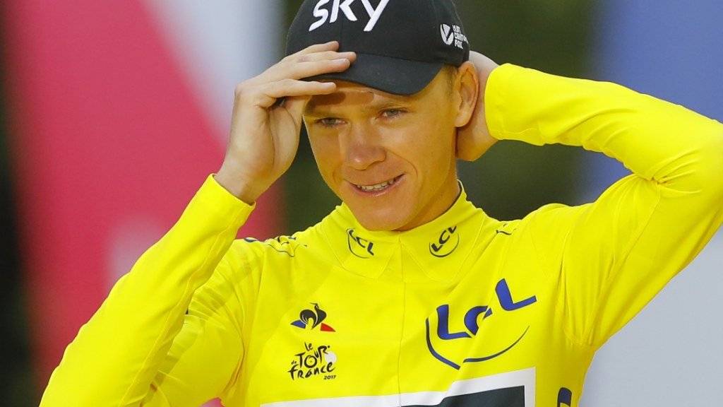 Will nach vier Tour-de-France-Siegen auch die Vuelta gewinnen: Chris Froome